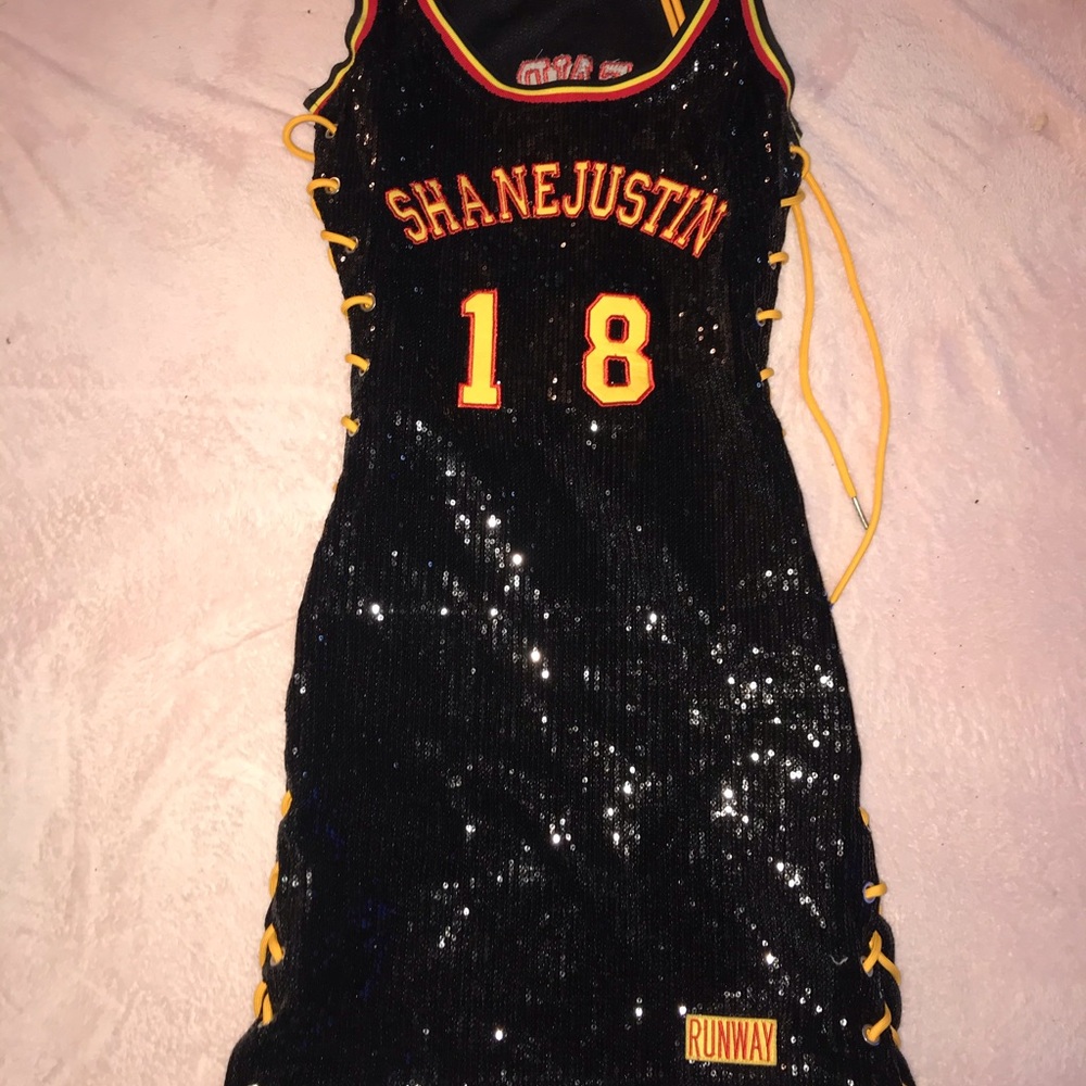 Shane Justin jersey dress